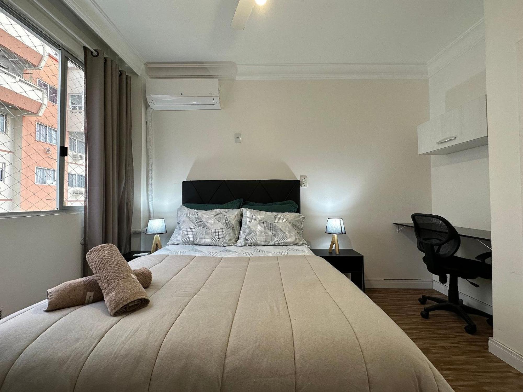 Po04- 1 Quarto Ao Lado Shop. Atlantico C/ Garagem Balneário Camboriú Eksteriør billede